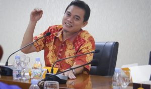Ketua Komisi IV DPRD Kota Bogor, Karnain Ashyar ketika membicarakan penyandang disabilitas (Foto Yudha Prananda Jabar Ekspres)