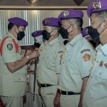 Komandan Resimen Mahasiswa (Danmenwa) Mahawarman Jawa Barat melantik 5 Rektor PTS di LLDIKTI IV sebagai Kepala Markas Distrik (Kamatrik).