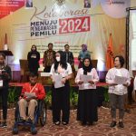Pendidikan Pengawas Partisipatif (P2P) Nasional Gelombang II Tahun 2022 di Solo, Jawa Tengah menghasilkan Deklarasi Solo untuk awasi pemilu.
