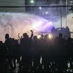 Puluhan mahasiswa ditangkap pihak kepolisian usai berunjuk rasa, yakni menolak pengesahan Kitab Undang-Undang Hukum Pidana (KUHP)