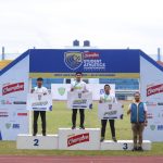 Yogi dari SMAN 1 Surade menjuarai nomor 100 meter putra diEnergen Champion SAC Indonesia - West Java Qualifiers