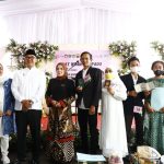 Sebanyak 82 pasangan menjalani isbath nikah atau nikah masal yang diadakan oleh Pemerintah Kabupaten Bogor