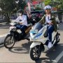 Honda PCX Electric Ramaikan Touring Electric Vehicle Funday di Kota Bandung
