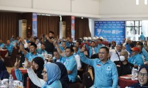 Peserta Akademi Manusia Indonesia Partai Gelora Jawa Barat.