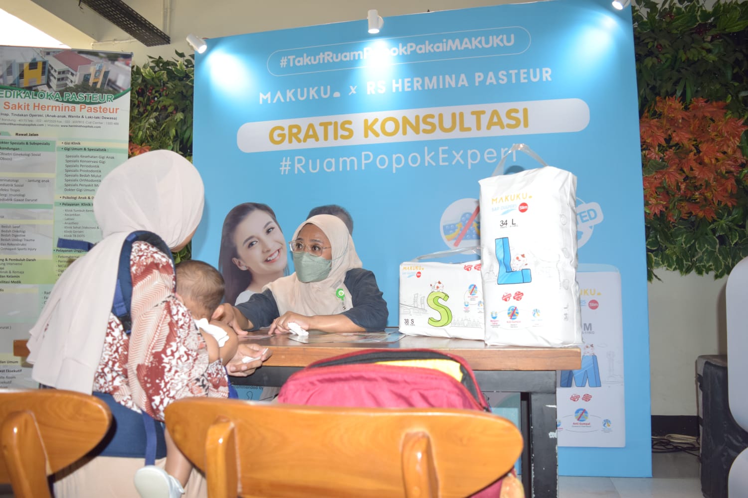 Bantu Atasi Masalah Ruam Popok Lewat Konsultasi Gratis, Makuku Berkolaborasi dengan RS Hermina Pasteur di Bandung