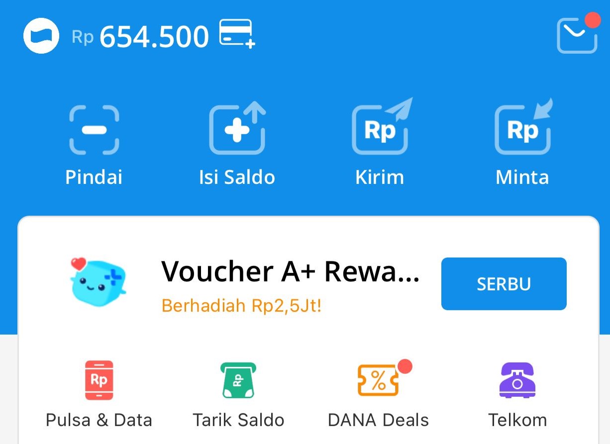 Saldo DANA Kaget Gratis Bisa Kamu Dapat di Awal Tahun 2023, Proses Cepat Cair Hingga Sebesar Rp600 Ribu, Begini Tipsnya