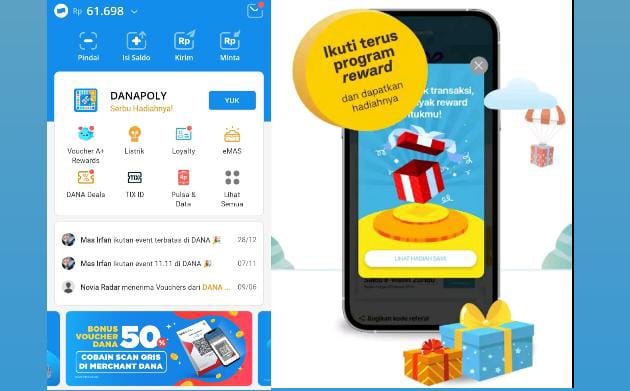 Aplikasi Penghasil Uang, Baru Daftar Langsung Cair Rp100 Ribu Masuk Rekening DANA gratis