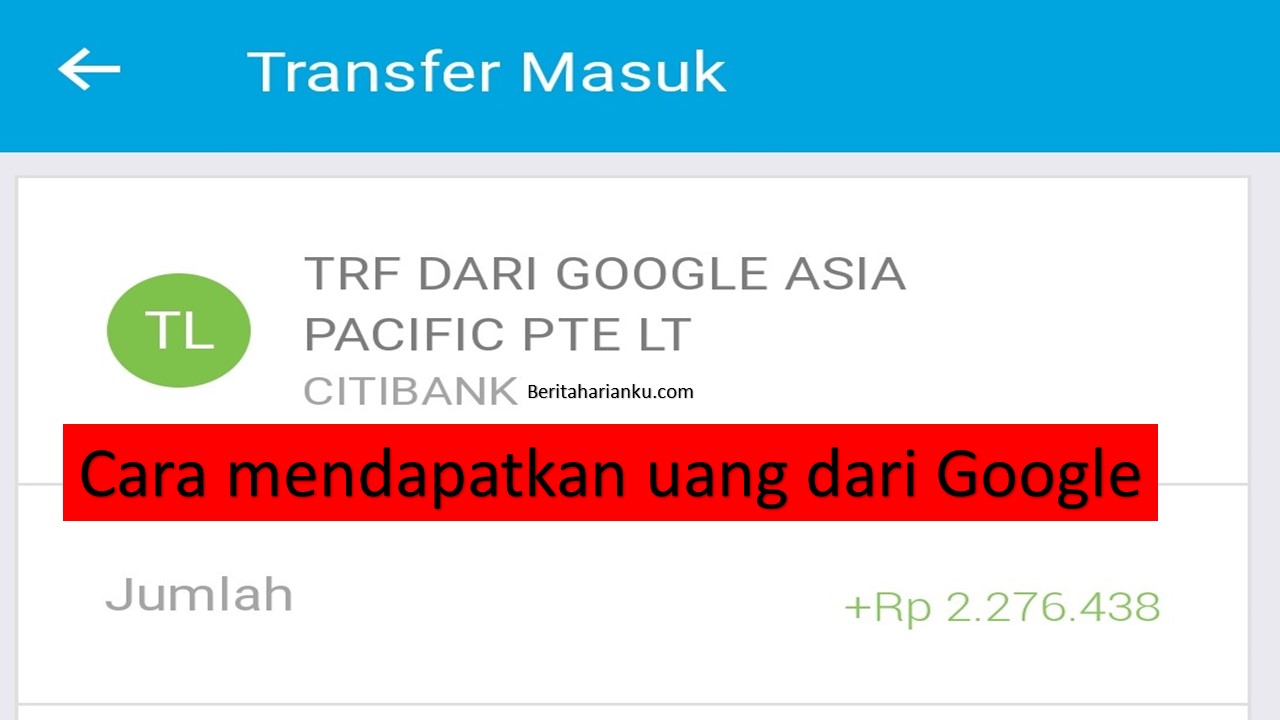 saldo dana gratis langsung cair dari google