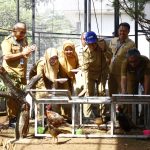 DKPP saat meresmikan penangkaran hewan di Cibinong Situ Plaza. (Sandika Fadilah/Jabarekspres.com)