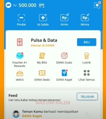 BERHASIL CAIR: Kamu bisa untung berupa saldo DANA gratis langsung cair Rp 500 ribu melalui download aplikasi terbaik di awal tahun 2023.