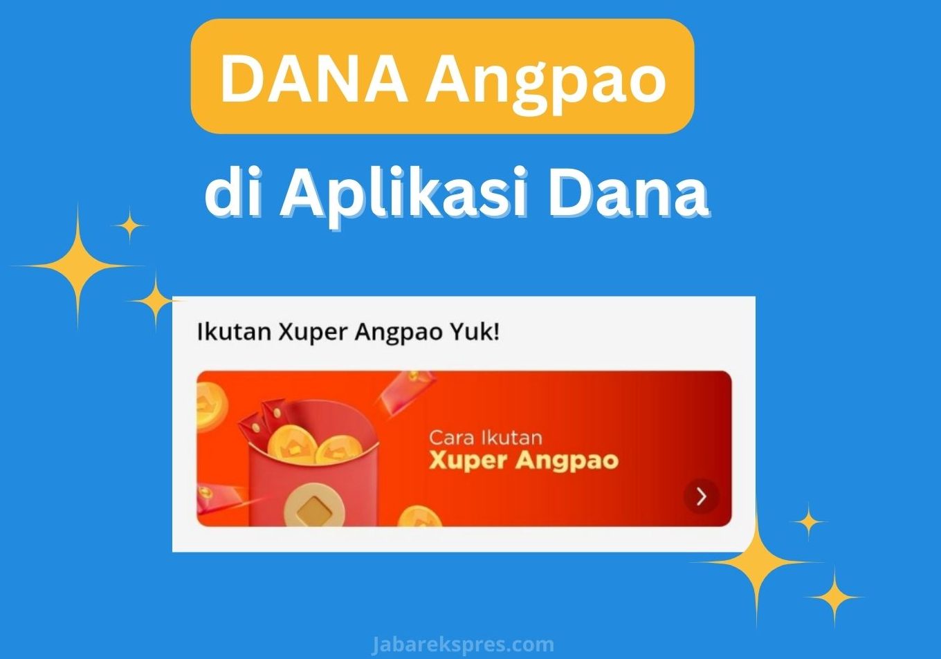 Ada DANA Kaget di Xuper Angpao/Tangkapan Layar Aplikasi DANA