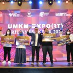 Direktur Bisnis Kecil dan Menengah BRI Amam Sukriyanto mengungkapkan sejumlah capaian membanggakan terjadi di ajang UMKM EXPO(RT)