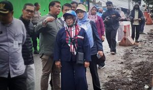 Pemerintah Kota (Pemkot) Bogor memastikan setelah dilakukan perbaikan akibat terjadi longsor, proyek pembangunan jembatan Sukaresmi-Cilebut