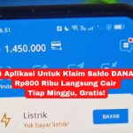 saldo dana gratis langsung cair