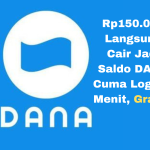 saldo dana gratis langsung cair