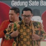 Gubernur Jabar, Ridwan Kamil ketika mengikuti acara pelantikan Pimpinan Daerah Kolektif (PDK) Kosgoro 1957 Jabar di Gedung Sate, 27 November 2022. (www.instagram.com/@golkar.indonesia)