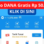 Sudah Coba Belum? Dapatkan Saldo DANA Gratis Rp50.000 Tiap Hari Langsung Cair dari Aplikasi Terbaru 2023, Ini Link Downloadnya!