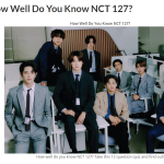 Tangkapan Layar Ujian Fans NCT 127
