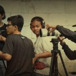 Suasana saat syuting Mini Series beberapa waktu lalu yang merupakan hasil kreasi anak muda Bogor. (SANDIKA FADILAH VIA BALE FILM)