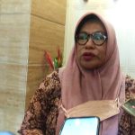 Sekretaris Daerah (Sekda) Kota Bogor, Syarifah Sofiyah saat menjelaskan menganai masih banyaknya warga Kota Bagor yang BAB sembarangan. (YUDHA PRANANDA/JABAR EKSPRES)