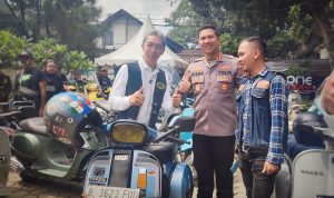 Kapolresta Bogor Kota Ajak Komunitas Safety Riding Ikut Sosialisasi Kamseltibcarlantas