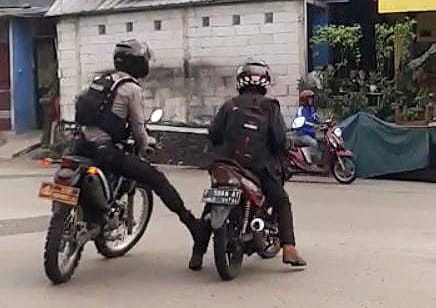 Sabhara Polresta Bogor Realisasikan Program Polisi Penolong