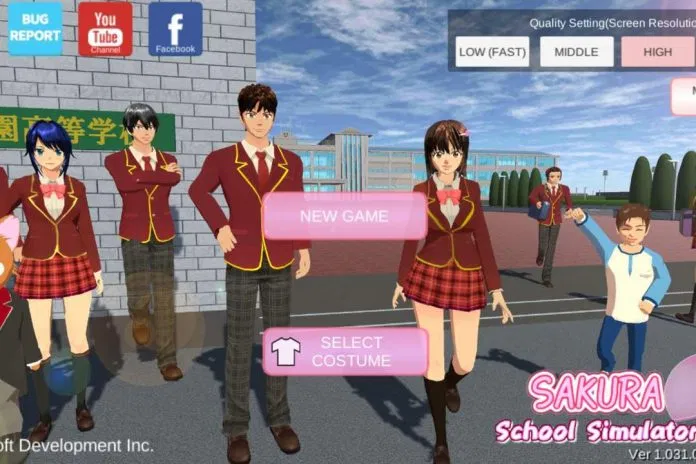 sakura school simulator apk versi update 2023
