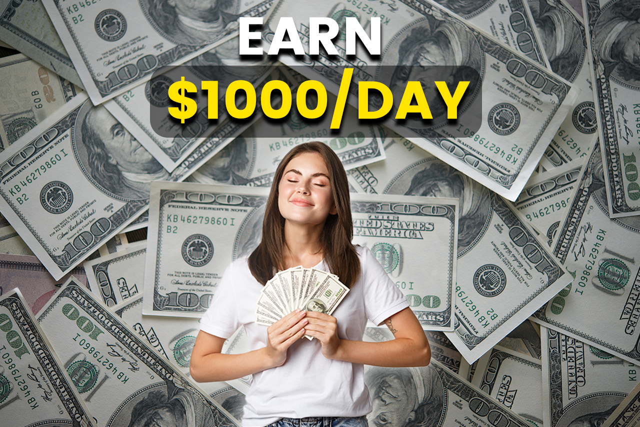 How to Earn $1000/Day From Your Phone Easily!