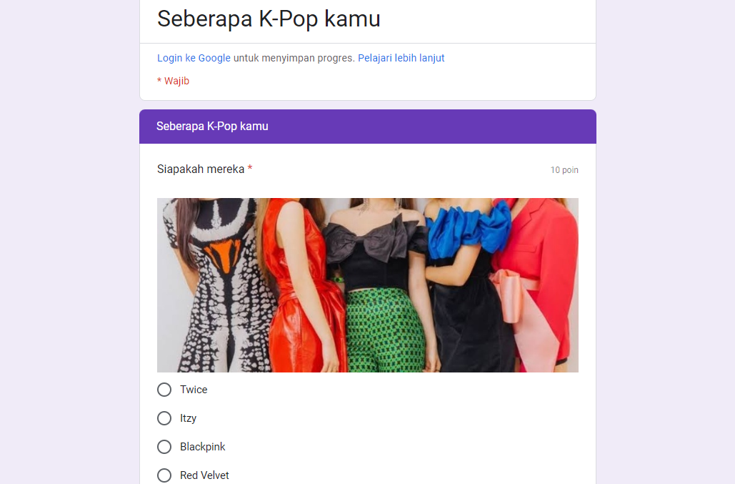 Link Tes Ujian Kpop Gratis Terbaru 2023 Via Google Form Khusus untuk Kpopers