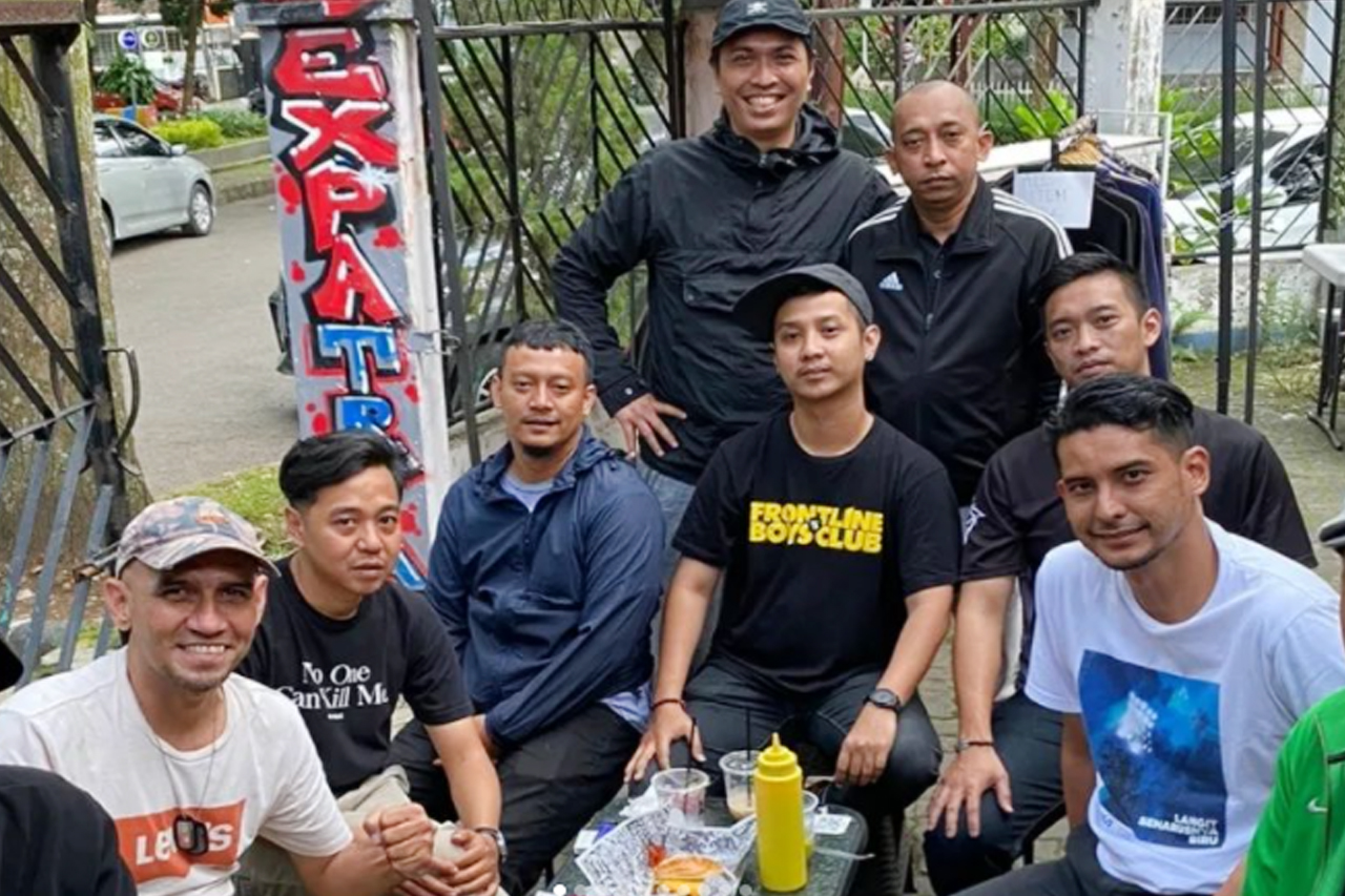 Jelang Laga Persib vs Persija, Pentolan Thejak Mania Silaturahmi dengan Bobotoh di Bandung