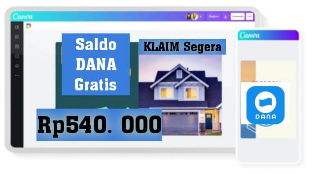 Aplikasi ini Kasih Rp540.000 Saldo DANA Gratis