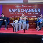 Ajak pelaku UMKM kembangkan digitalisasi bisnis, melalui event forum Business Talk yang mengusung tema "Game Changer They, Who Shape the Future With Inspiring Leadrs" di Kota Bandung