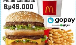 Promo Gopay Terbaru Februari 2023, Dapatkan Cashback McDonald's Hingga Rp45.000