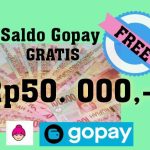 Free, Saldo GoPay Gratis Rp50.000
