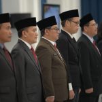 Di akhir masa jabatannya yang tinggal beberapa bulan lagi, Gubernur Jawa Barat Ridwan Kamill melakukan rotasi kepada pejabat eselon II