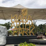 UNIK: Wisata Kiara Artha Park merupakan taman kota moderen dengan kampung budaya Korea. (FAHMINAH/JABAR EKSPRES)