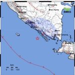 Gempa M4,8 Guncang Pesisir Barat, Lampung