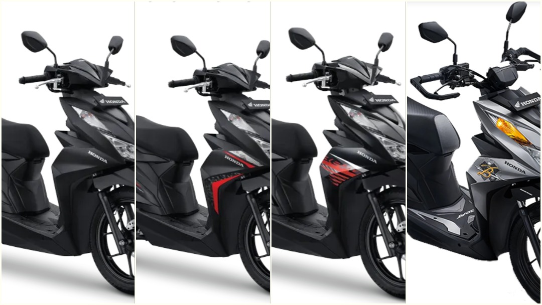 Harga Honda BeAT 2023/ Kolase Foto Astra-honda.com