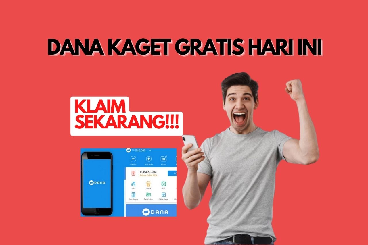 Link DANA Kaget Gratis Hari Ini 8 Februari 2023, Gaskeun Ambil Sekarang!