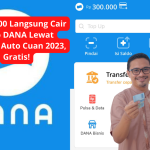 saldo dana gratis langsung cair