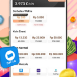 Aplikasi Tap Coin Penghasil Dana Gratis/ Tangkap Layar Play.google.com