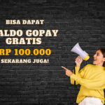 Saldo GoPay & DANA Gratis Rp 100.000 Bisa Kamu Dapetin Disini!