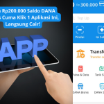 saldo dana gratis langsung cair