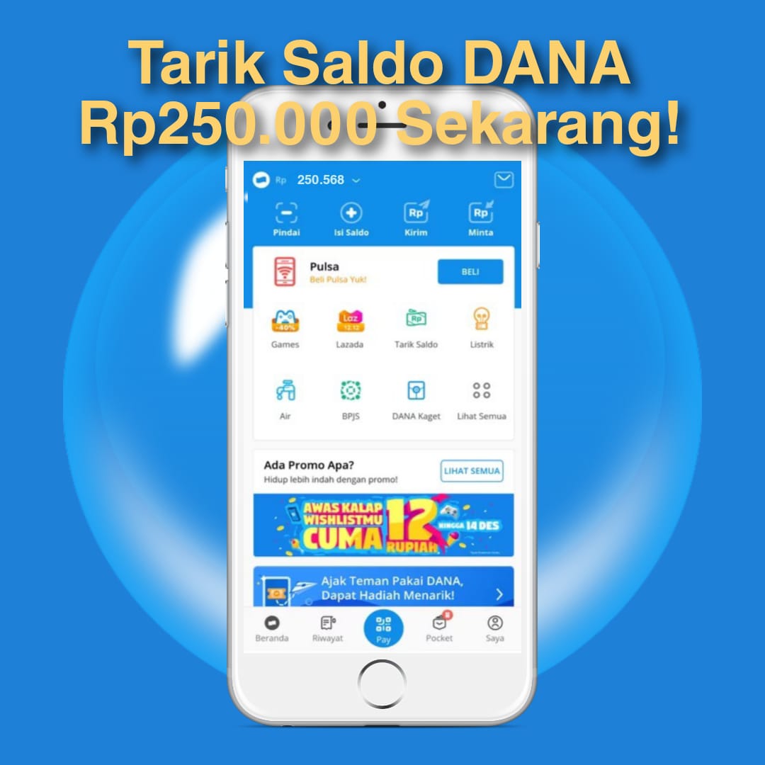 Saldo DANA Gratis Bisa Diperoleh dari Aplikasi Penghasil Uang