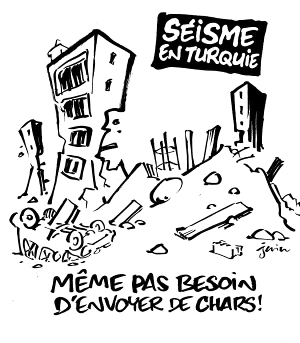 Karikatur majalah Charlie Hebdo. (Twitter/@Charlie_Hebdo_)