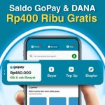 Saldo GoPay Gratis & DANA Gratis dari Aplikasi Penghasil Uang