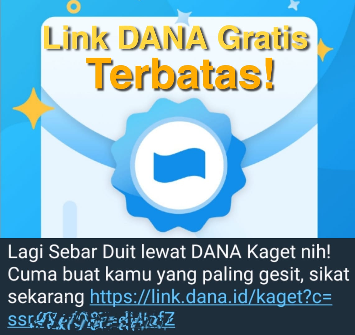 Link DANA Gratis Terbatas dari DANA Kaget