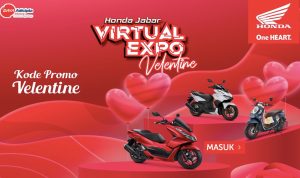 Promo! Beli Motor Diskon hingga 5 Jutaan di Honda Jabar Virtual Expo Edisi Valentine