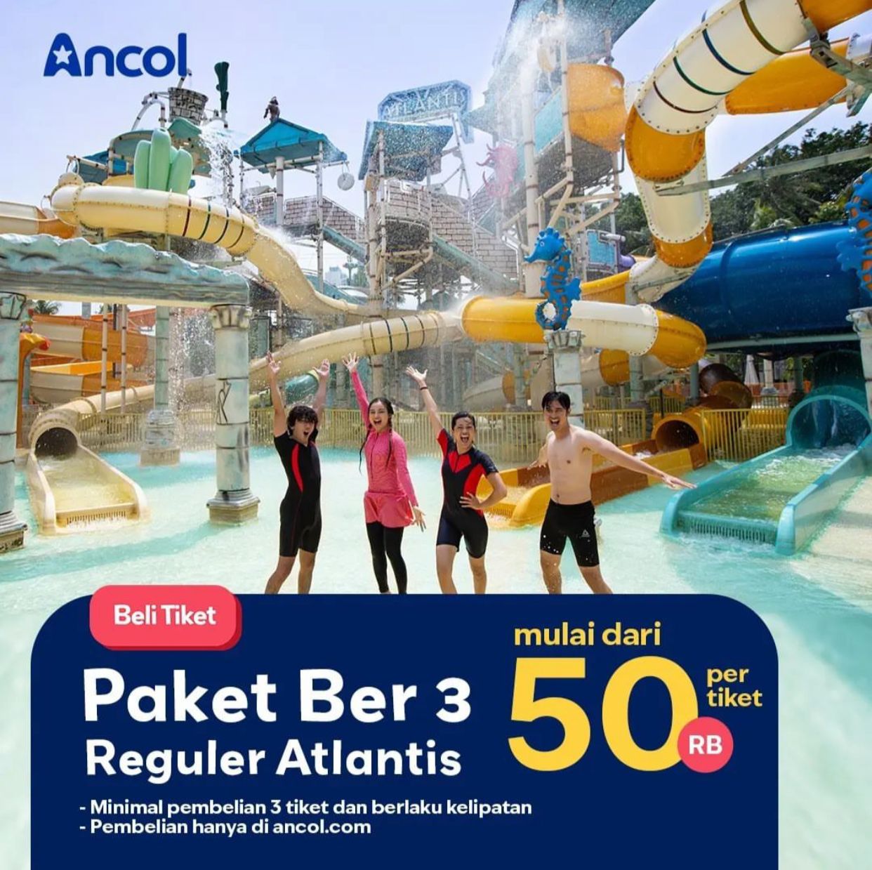 Promo Ancol Ber-3 Jadikan Segera List Liburan Kamu!