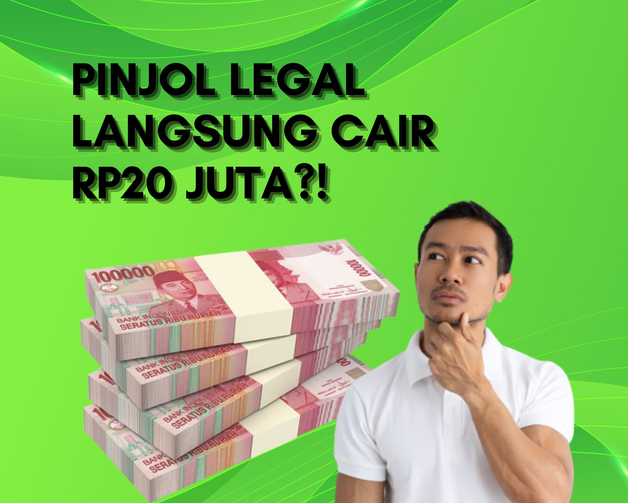 Wow! Pinjol Legal OJK Cair Rp20 Juta Gak Pake Ribet!